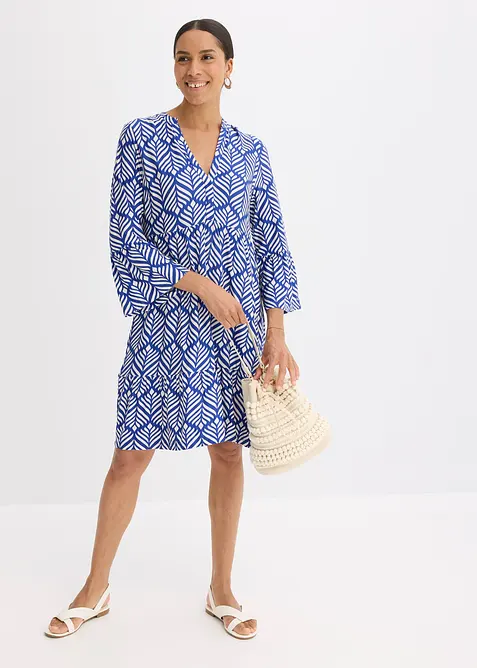 Tunikakjole i jersey i myk viskosemiks, bonprix