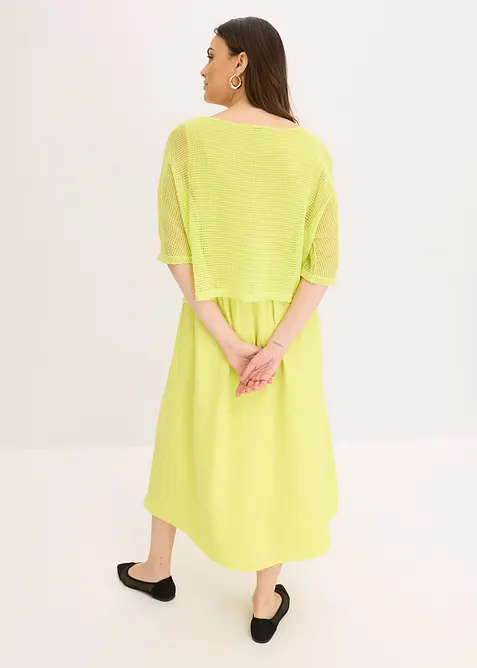 Kjole i 2-i-1-stil, bonprix