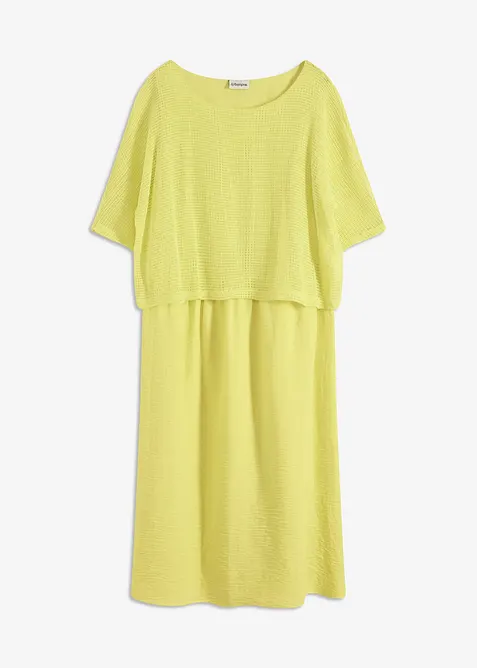 Kjole i 2-i-1-stil, bonprix