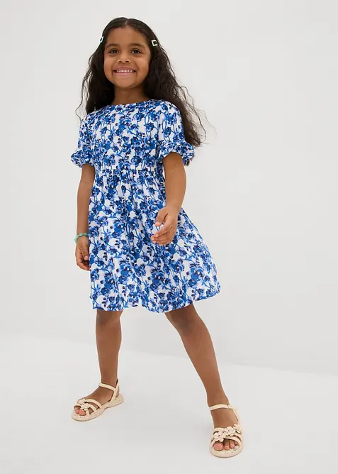 Kjole av myk musselin, bonprix