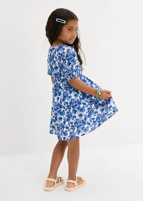 Kjole av myk musselin, bonprix