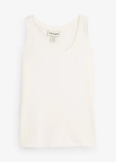 Singlet med silke, bonprix