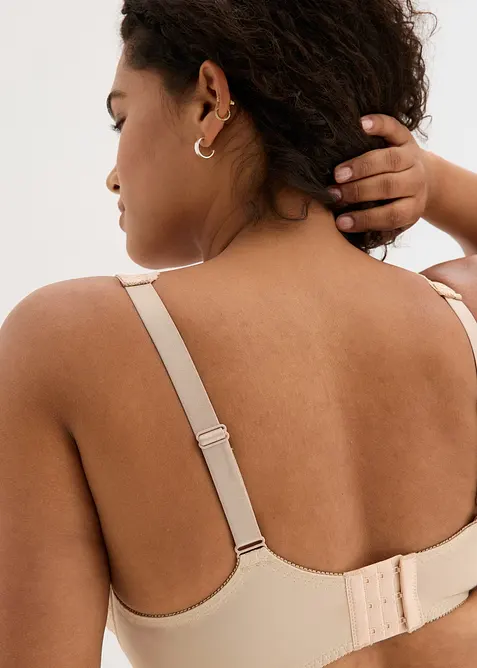 Bøyle-BH med delikate blonder (2-pack), bonprix