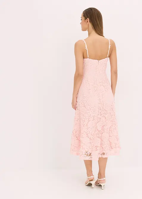 Blondekjole med pynt på stroppene, bonprix