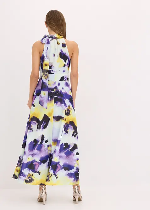 Maxikjole i formstabilt scuba-materiale, bonprix