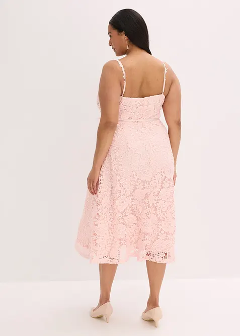 Blondekjole med pynt på stroppene, bonprix