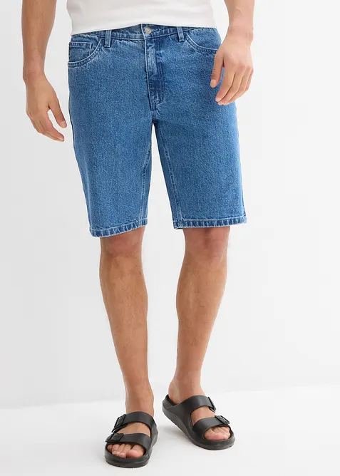 Bermudashorts i denim med stretch, Relaxed Fit, bonprix