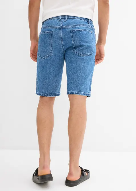 Bermudashorts i denim med stretch, Relaxed Fit, bonprix