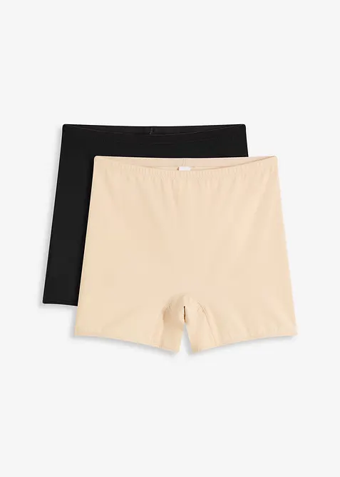 Shape-bukse, middels formende (2-pack), bonprix