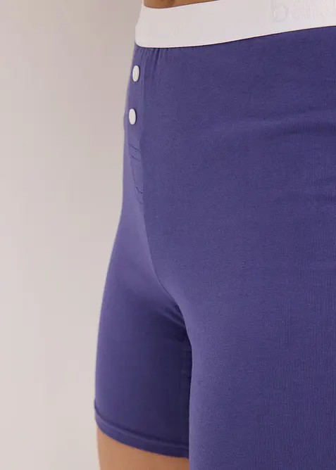 Middels lang boxershorts til dame i økologisk bomull (4-pack), bonprix