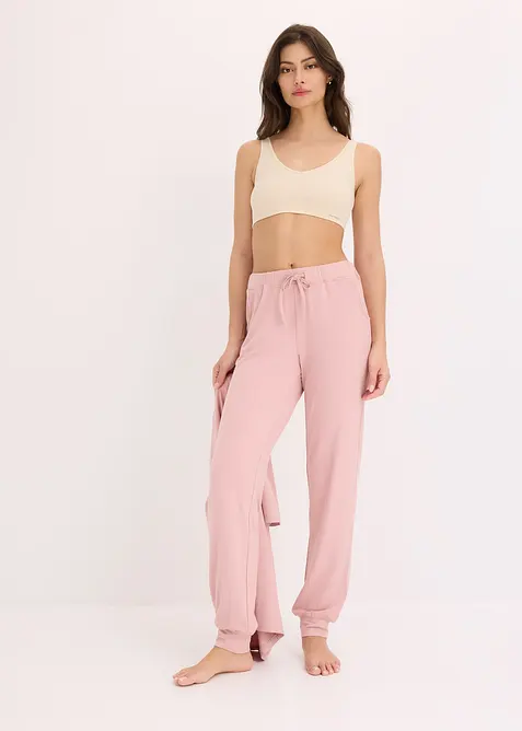 Feel Comfort Seamless-BH-topp i ribbemateriale, bonprix