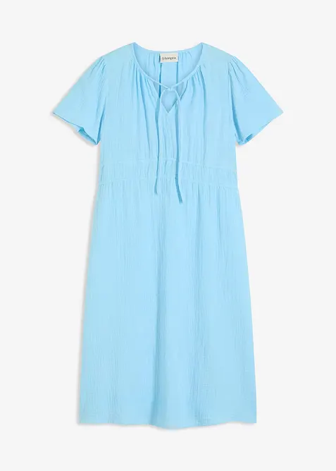 Tunikakjole i musselin, bonprix