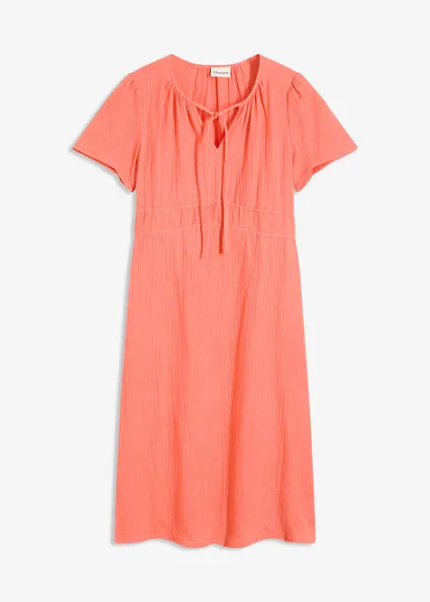 Tunikakjole i musselin, bonprix