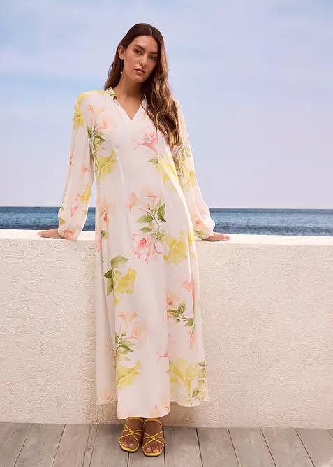 Tunikakjole i lett materiale, bonprix