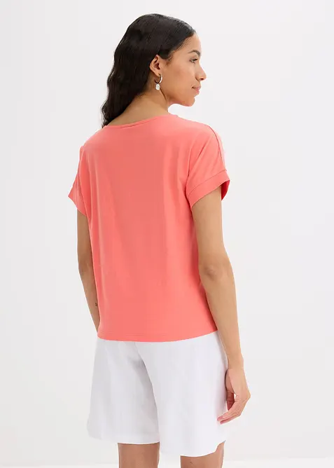 T-skjorte med knute, bonprix