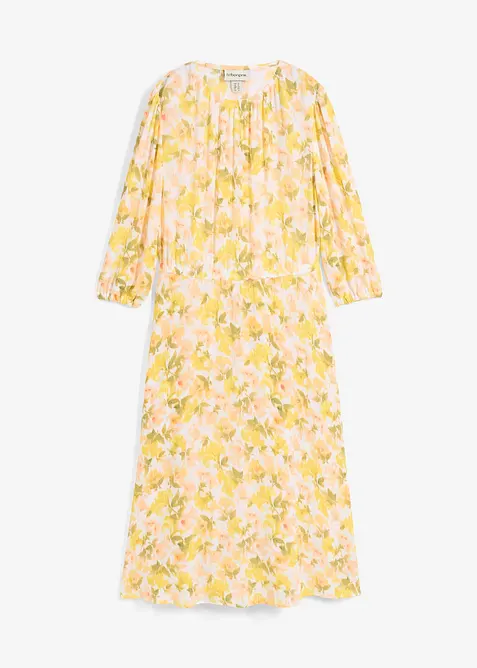 Crinkle kjole, bonprix