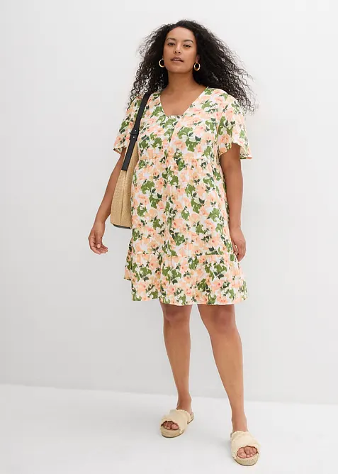 Musselinkjole, bonprix