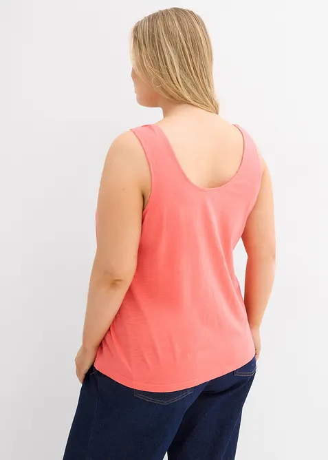 Singlet i 100% økologisk bomull, bonprix