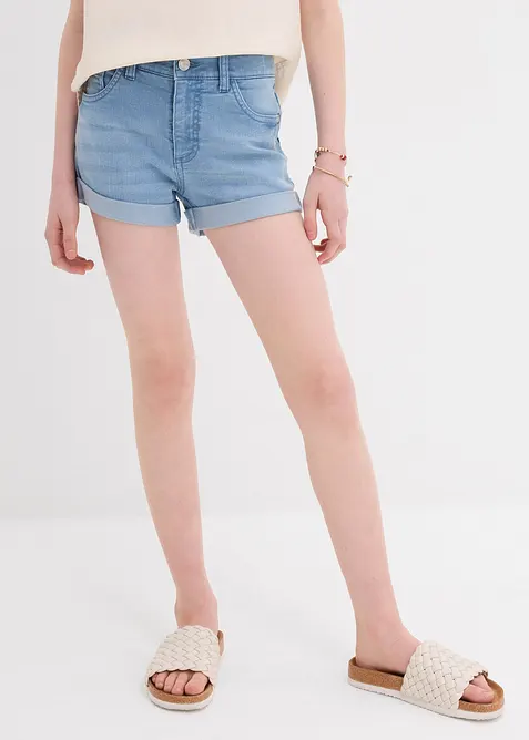 Jeansshorts Mid Waist, bonprix