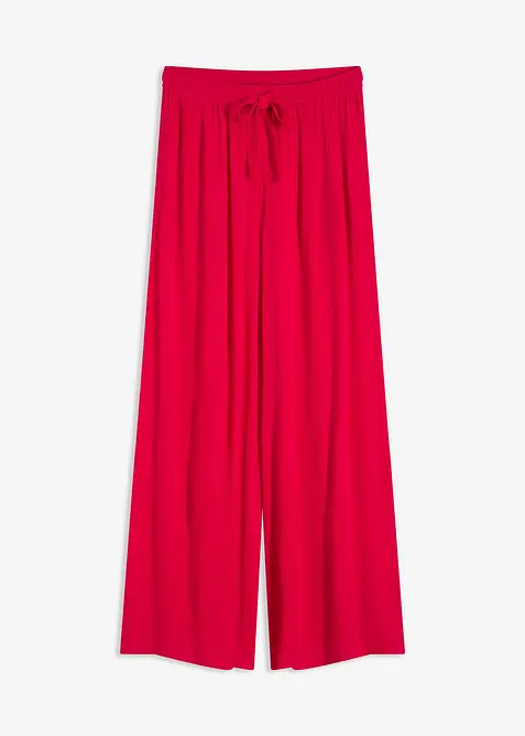 Vid bukse i lett viskose, bonprix