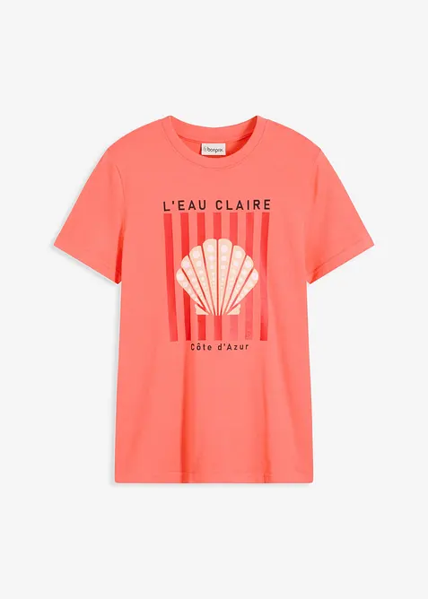 T-skjorte i 100% bomull, bonprix