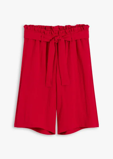 Pull on-bermudashorts i lett viskosemiks, bonprix