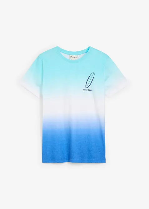 T-skjorte i økologisk bomull med fargegradering, bonprix