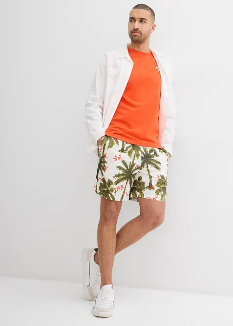 Ermeløs sweatshirt i 100% bomull, bonprix