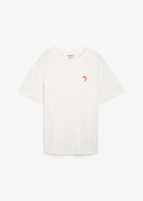 T-skjorte med trykk på ryggen, Loose Fit, bonprix