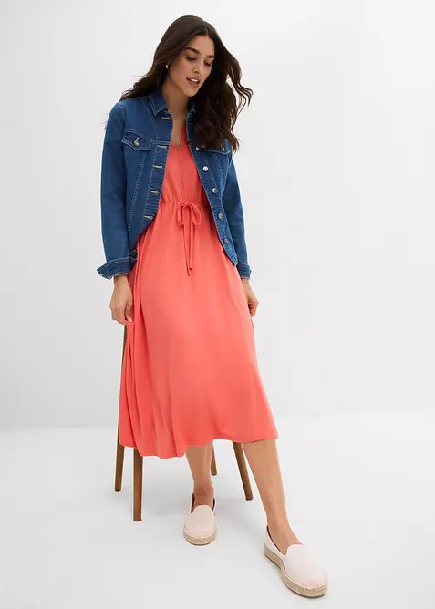 Jerseykjole i lett viskosemiks, bonprix