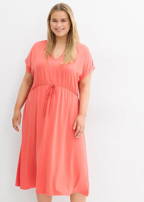 Jerseykjole i lett viskosemiks, bonprix