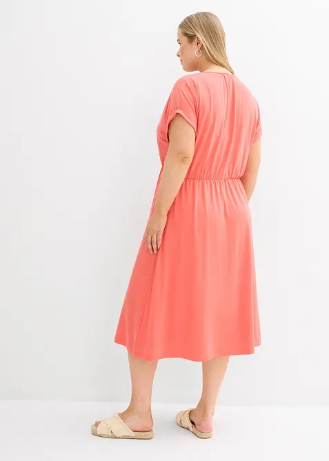 Jerseykjole i lett viskosemiks, bonprix