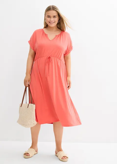 Jerseykjole i lett viskosemiks, bonprix