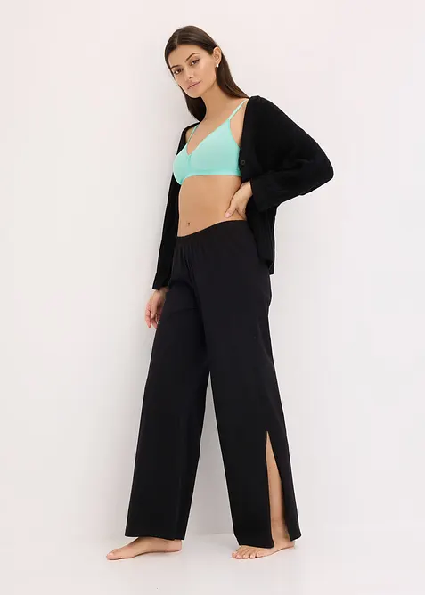 BH uten spiler med &oslash;kologisk bomull (3-pack), bonprix