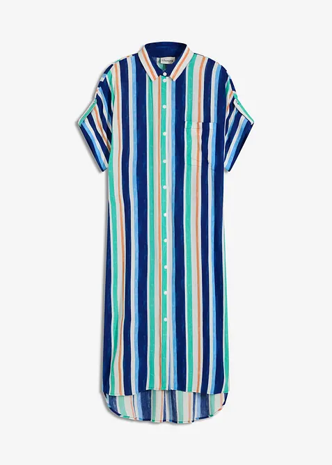 Skjortekjole i lett viskose, bonprix