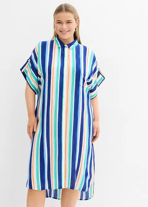 Skjortekjole i lett viskose, bonprix