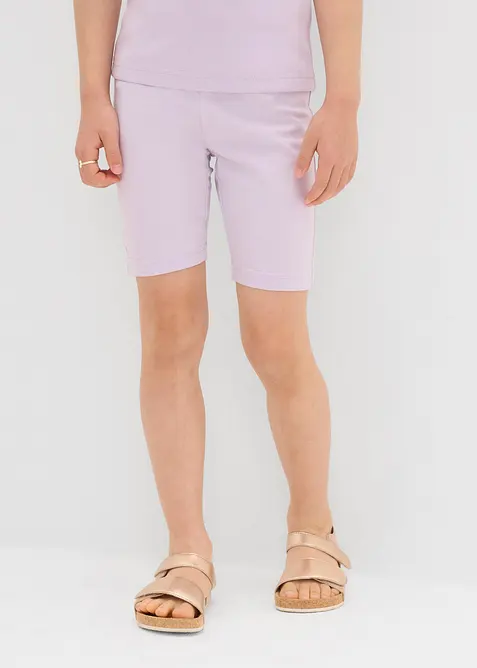 Sykkelbukse i elastisk bomullsmiks (3-pack), bonprix