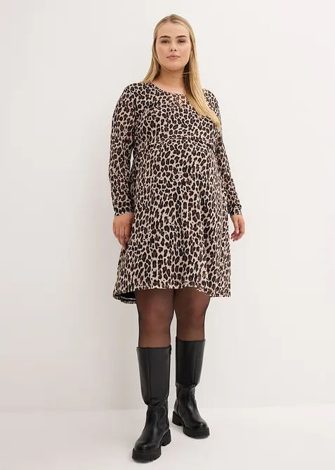 2i1-mammakjole og ammekjole med leopardprint, bonprix