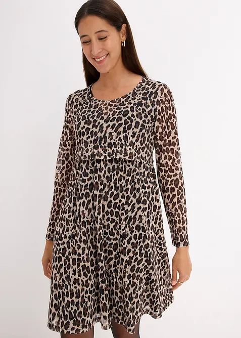 2i1-mammakjole og ammekjole med leopardprint, bonprix