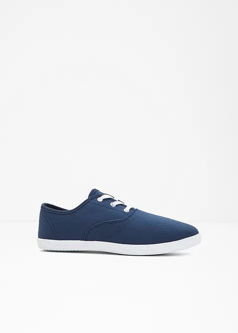 Sneakers i bomullskanvas, bonprix