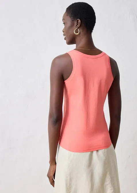 Singlet med silke, bonprix