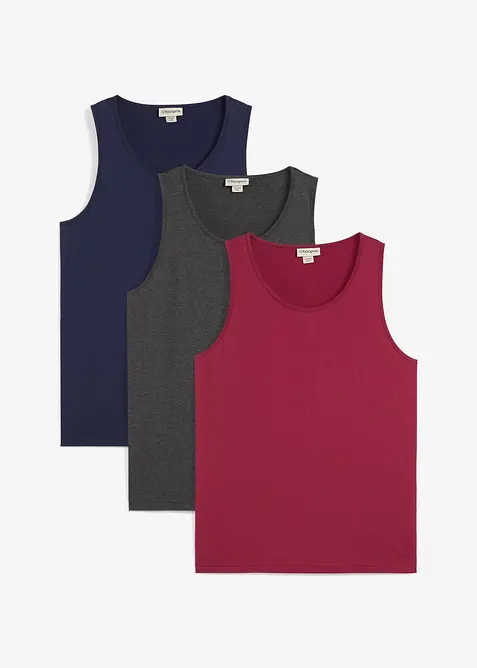 Singlet (3-pack), bonprix