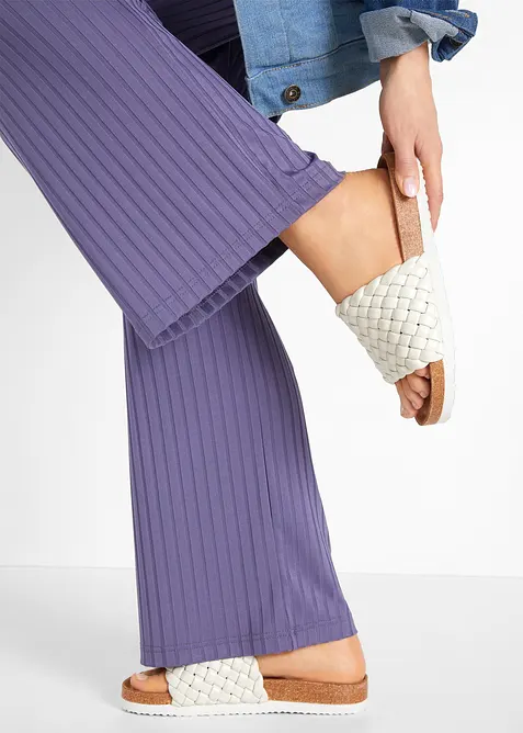 Slip-ins i flettet stil, bonprix