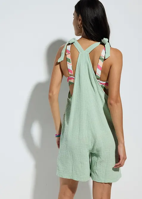 Strand-jumpsuit i lett musselin, bonprix