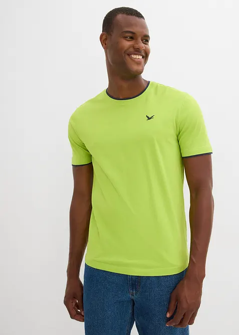 T-skjorte i 100% økologisk bomull, bonprix