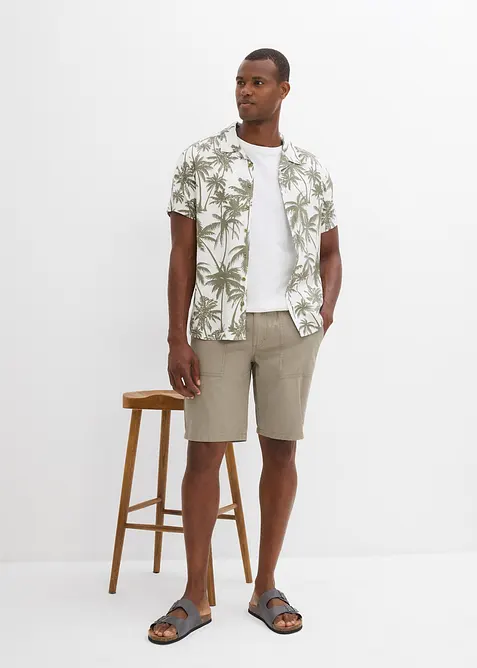 Bermudashorts med komfortlinning, Regular Fit, bonprix