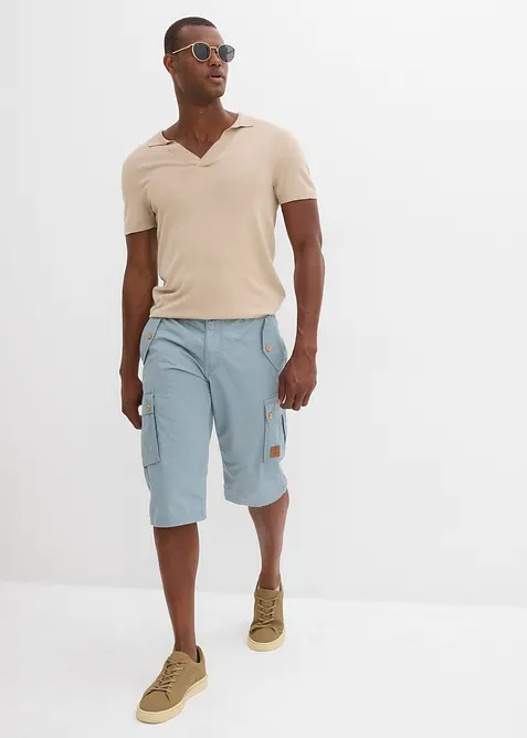 Cargo-bermudashorts i 100% bomull, Regular Fit, bonprix