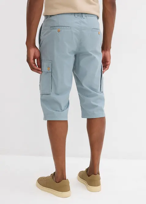 Cargo-bermudashorts i 100% bomull, Regular Fit, bonprix