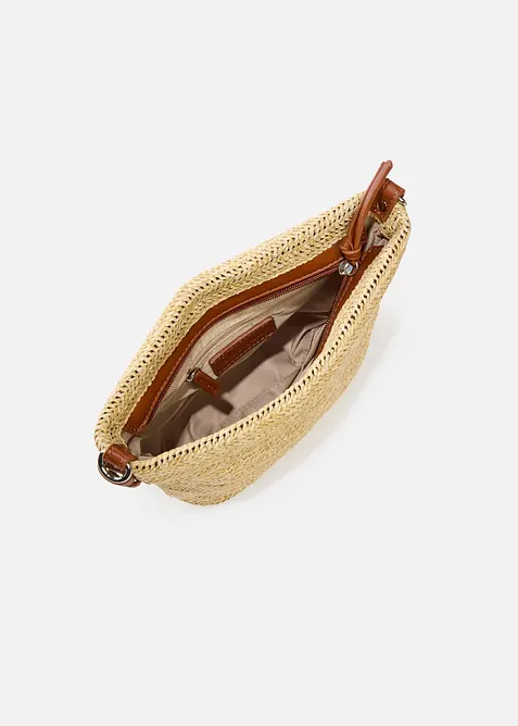 Skulderveske i str&aring;look, bonprix