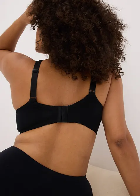 Minimizer-T-skjorte-BH med spiler og økologisk bomull (2-pack), bonprix